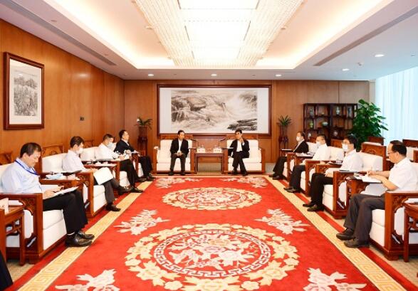 華能集團(tuán)有限公司黨組書記、董事長舒印彪會見國開行董事長趙歡