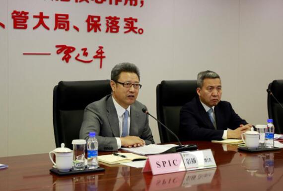 錢智民會見西門子總裁凱颯、西門子能源公司總裁布魯赫