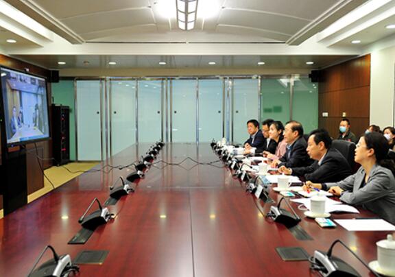 辛保安總經(jīng)理與SAP公司全球執(zhí)行董事會成員、全球業(yè)務(wù)總裁傅美黛舉行視頻會談