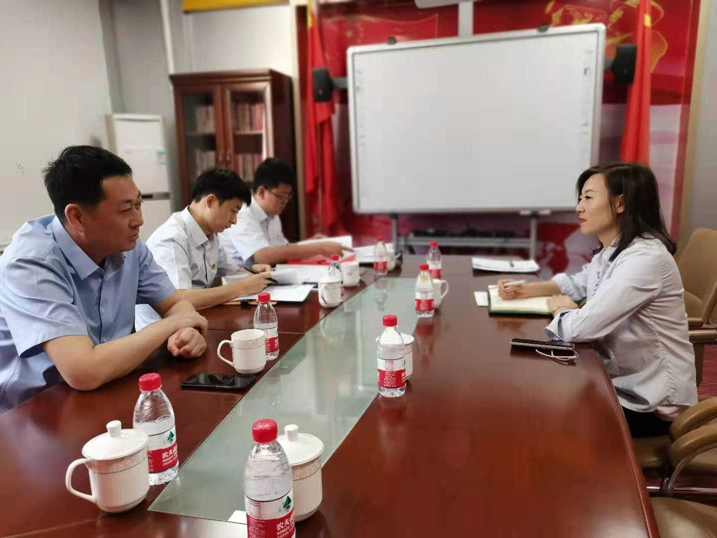 副局長王永強(qiáng)到烏海電業(yè)局千里山分局開展黨史學(xué)習(xí)教育督導(dǎo)、領(lǐng)學(xué)