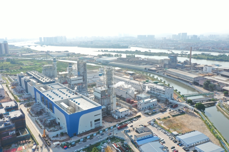 東莞中堂燃氣熱電聯(lián)產(chǎn)二期工程2號機組汽機、燃機并網(wǎng)發(fā)電