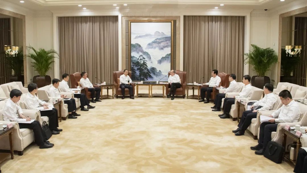 鄒磊、劉明勝拜會福建省委書記尹力、省長趙龍