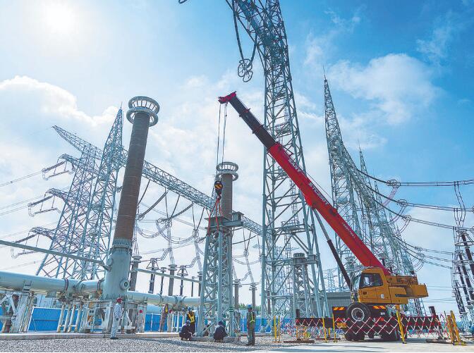 賦能京畿，北京東變電站擴建忙