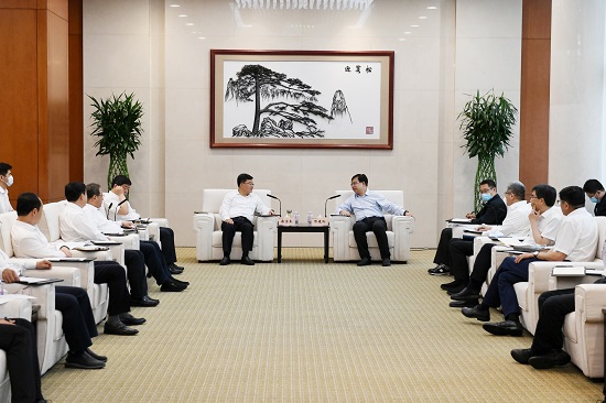 鄧建玲會(huì)見(jiàn)承德市委書記柴寶良、市長(zhǎng)王亞軍