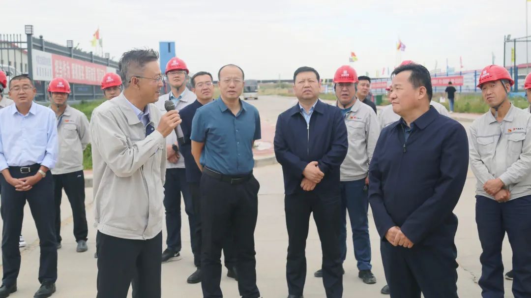 賈振國一行赴內(nèi)蒙古能源集團(tuán)長(zhǎng)城電廠參觀學(xué)習(xí)交流