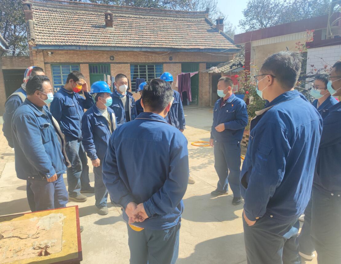 中能建建筑集團正寧百萬項目部開展合作隊伍租房處疫情防控、用電防火專項檢查