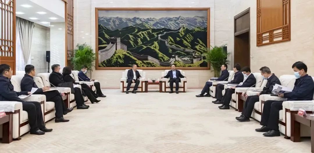 大唐集團黨組書記、董事長鄒磊會見鐵嶺市委書記、市人大常委會主任宋誠