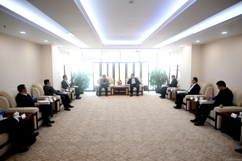 中國電建黨委常委、副總經(jīng)理王小軍會見大理州委副書記肖創(chuàng)勇