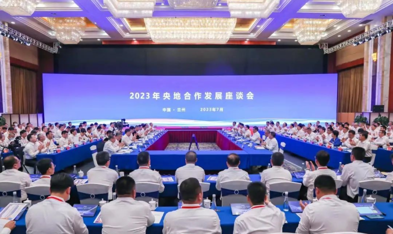江毅拜會甘肅省委副書記、省長任振鶴 出席蘭洽會并作交流發(fā)言