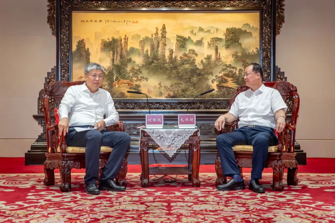 國家能源集團(tuán)黨組書記、董事長劉國躍拜會湖南省委副書記、省長毛偉明