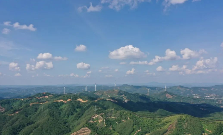 欽北五寧一期80MW風電項目實現(xiàn)全容量并網(wǎng)