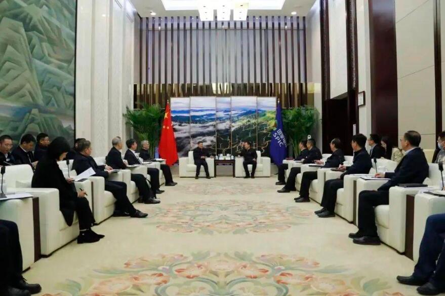 國(guó)家電投黨組書記、董事長(zhǎng)劉明勝會(huì)見東方電氣黨組書記、董事長(zhǎng)俞培根