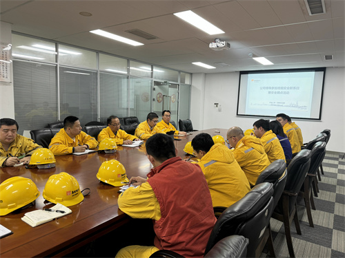 華潤電力南京公司黨委委員、副總經(jīng)理陳超虎參加一期戊值安全聯(lián)系日暨安全蹲點(diǎn)活動(dòng)