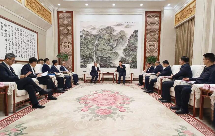 吳云拜會湖北省政府副省長、黨組成員盛閱春