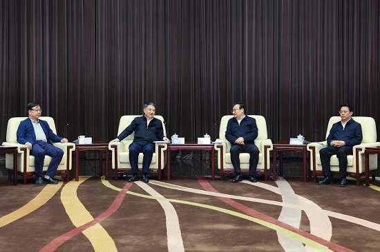 華能集團(tuán)董事長溫樞剛、總經(jīng)理鄧建玲會見寧夏回族自治區(qū)黨委書記梁言順主席張雨浦