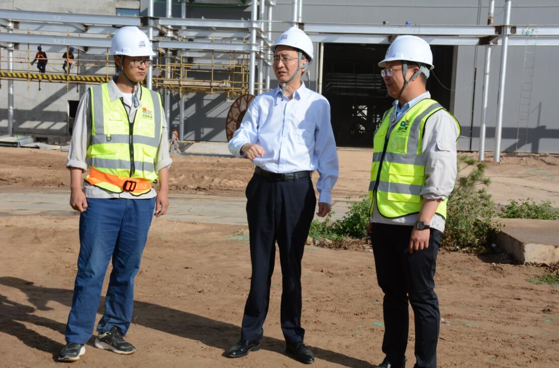 中國(guó)能建建筑集團(tuán)黨委委員、副總經(jīng)理汪公河到