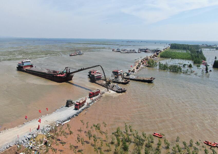 中國(guó)安能350人專業(yè)救援力量緊急馳援湖南洞庭