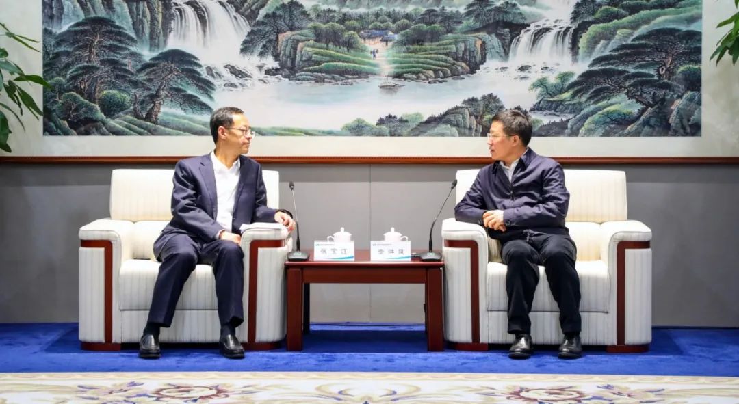 中國(guó)電氣裝備黨委書記、董事長(zhǎng)李洪鳳會(huì)見(jiàn)交通銀行黨委副書記、行長(zhǎng)張寶江