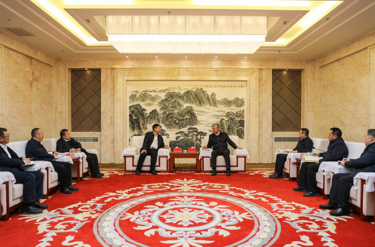 大唐甘肅公司黨委書記、董事長(zhǎng)王建偉拜會(huì)隴南市委書記張柯兵、市長(zhǎng)劉永革