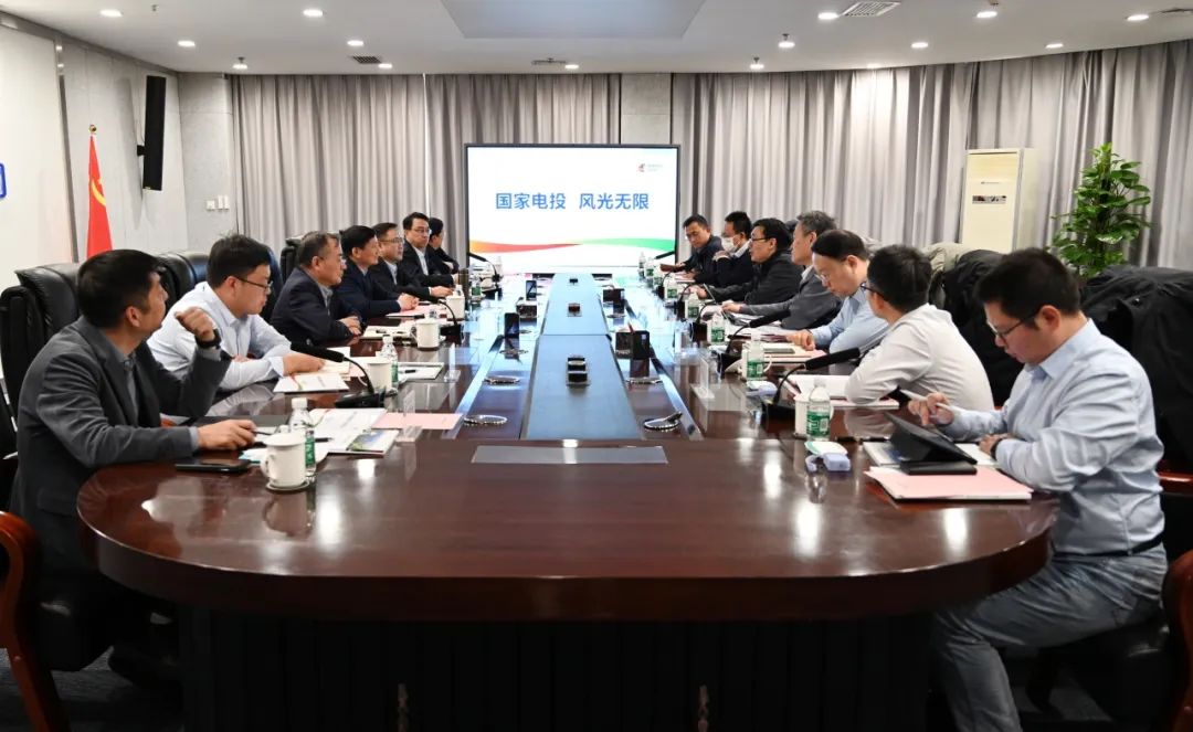 黃河水電公司黨委書記、董事長姚小彥會見國核電力院黨委書記、董事長李啟釗