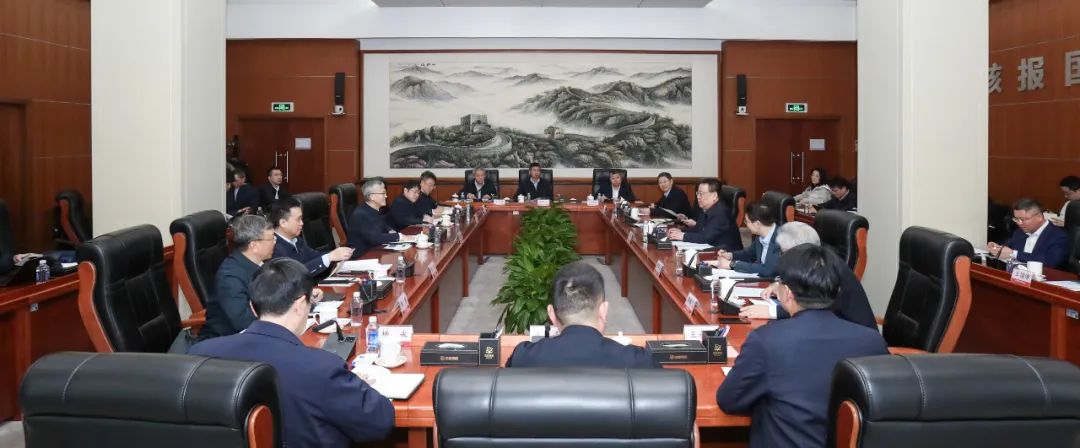 中核集團(tuán)會見東方電氣集團(tuán)總經(jīng)理、黨組副書記張彥軍一行